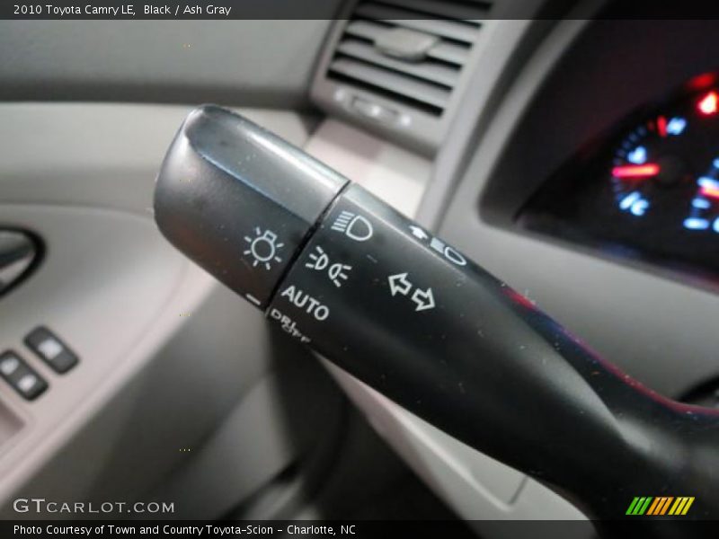 Black / Ash Gray 2010 Toyota Camry LE