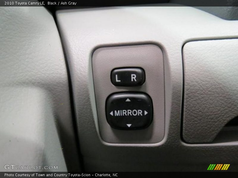 Black / Ash Gray 2010 Toyota Camry LE