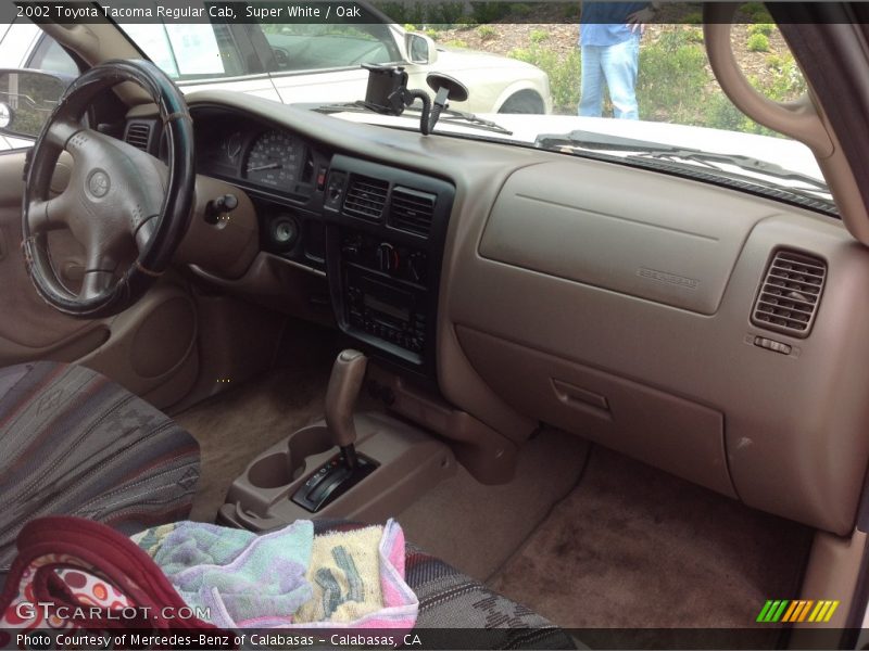 Super White / Oak 2002 Toyota Tacoma Regular Cab