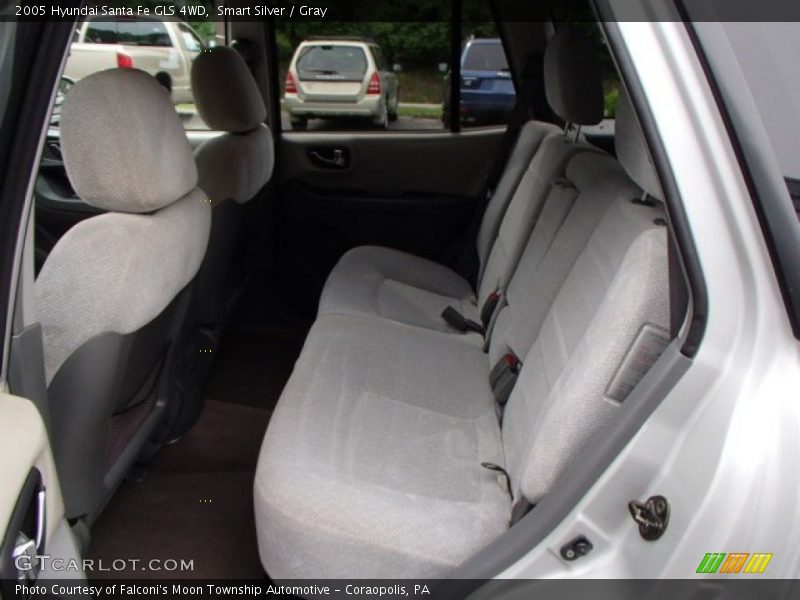 Smart Silver / Gray 2005 Hyundai Santa Fe GLS 4WD