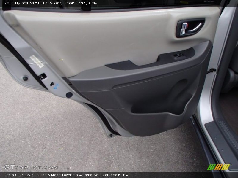 Smart Silver / Gray 2005 Hyundai Santa Fe GLS 4WD
