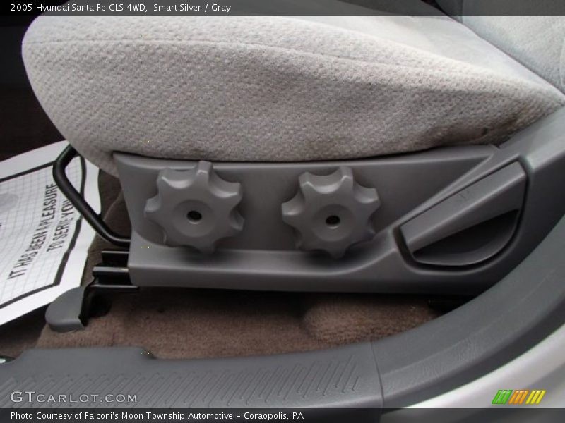 Smart Silver / Gray 2005 Hyundai Santa Fe GLS 4WD