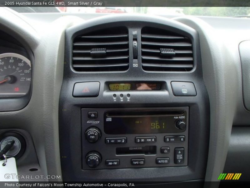 Smart Silver / Gray 2005 Hyundai Santa Fe GLS 4WD