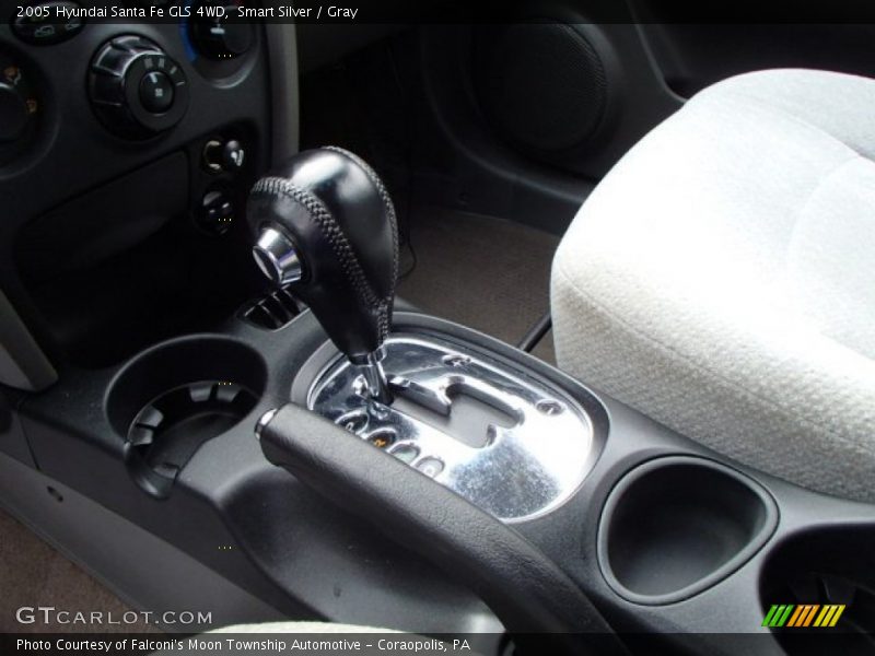 Smart Silver / Gray 2005 Hyundai Santa Fe GLS 4WD
