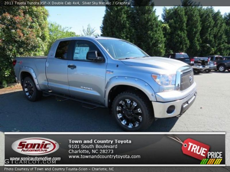 Silver Sky Metallic / Graphite 2013 Toyota Tundra XSP-X Double Cab 4x4