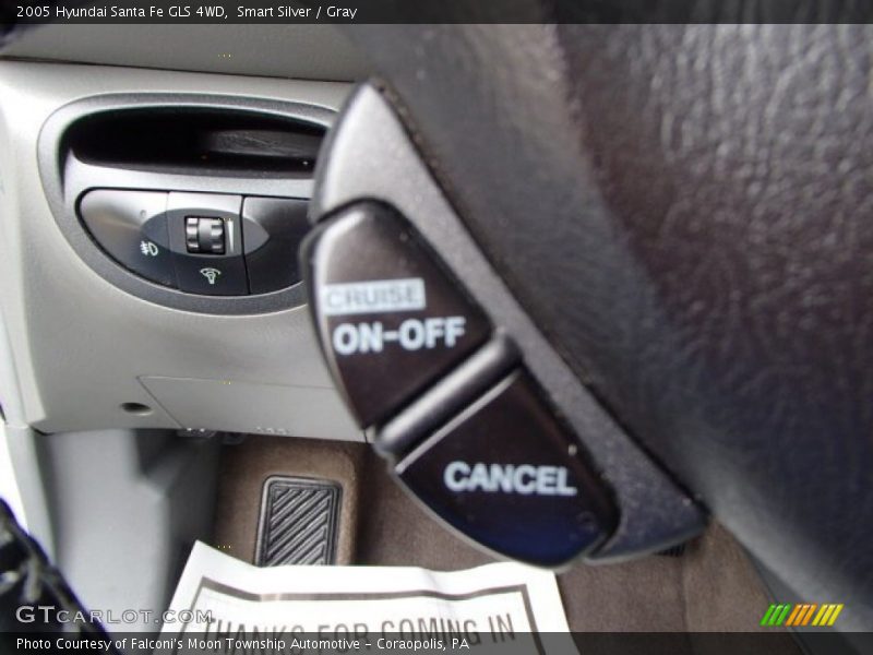 Smart Silver / Gray 2005 Hyundai Santa Fe GLS 4WD