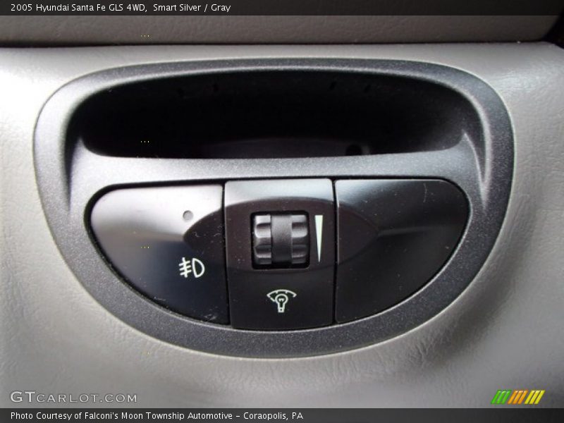 Smart Silver / Gray 2005 Hyundai Santa Fe GLS 4WD