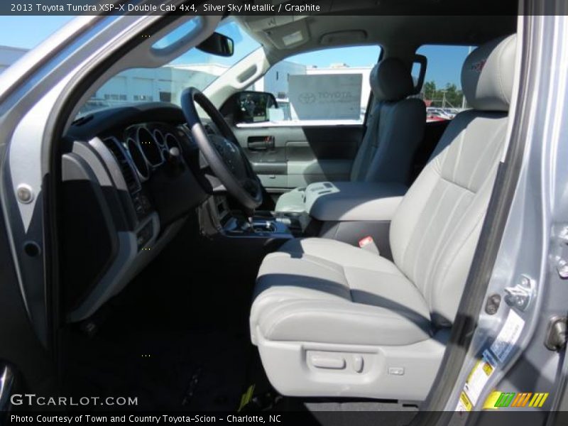 Silver Sky Metallic / Graphite 2013 Toyota Tundra XSP-X Double Cab 4x4