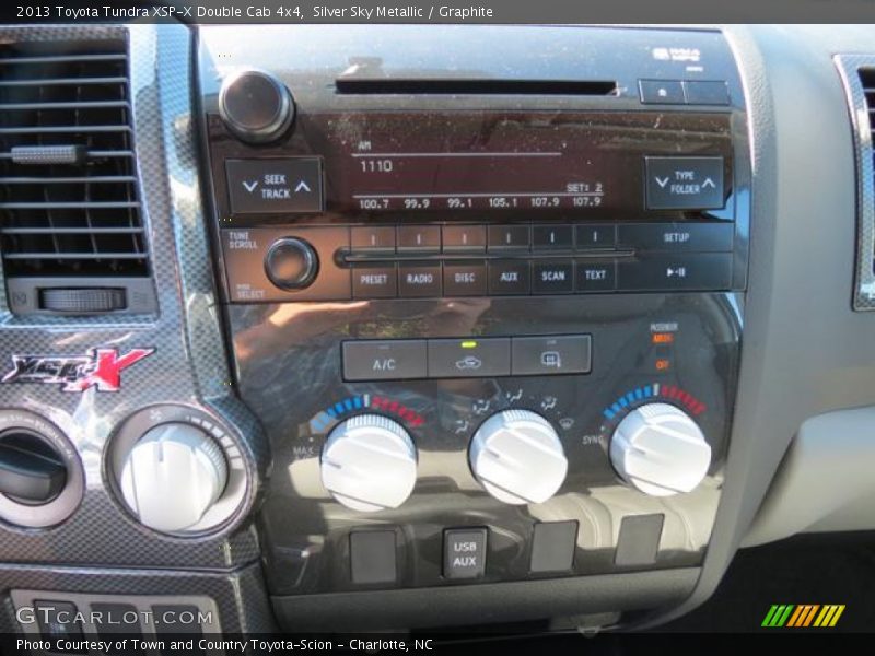 Silver Sky Metallic / Graphite 2013 Toyota Tundra XSP-X Double Cab 4x4