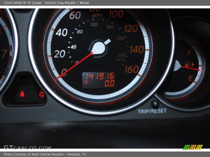 Umbria Gray Metallic / Wheat 2006 Infiniti M 45 Sedan