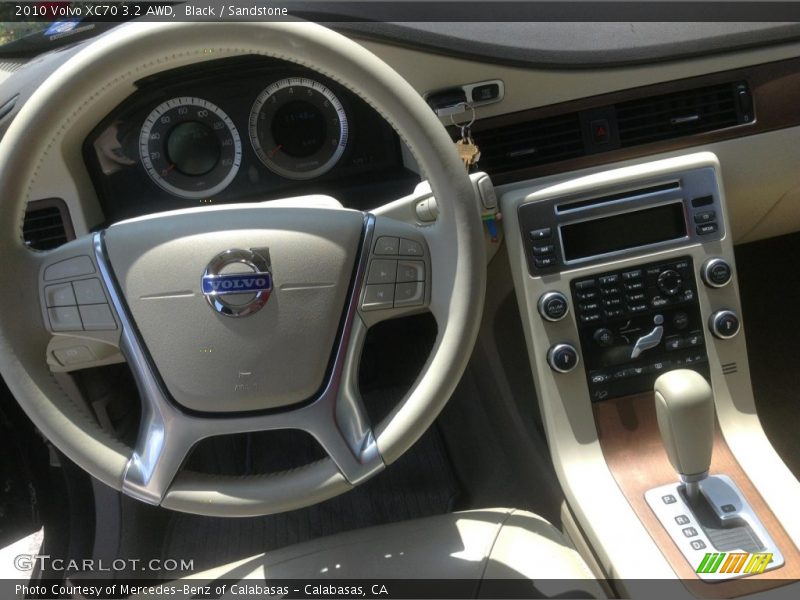 Black / Sandstone 2010 Volvo XC70 3.2 AWD