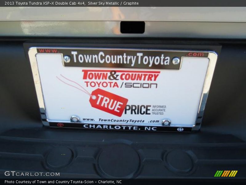 Silver Sky Metallic / Graphite 2013 Toyota Tundra XSP-X Double Cab 4x4