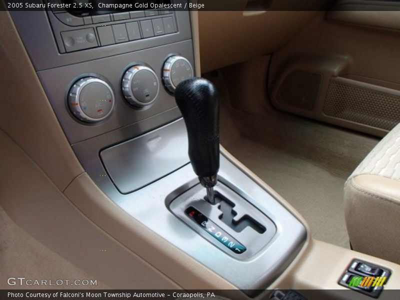  2005 Forester 2.5 XS 4 Speed Automatic Shifter