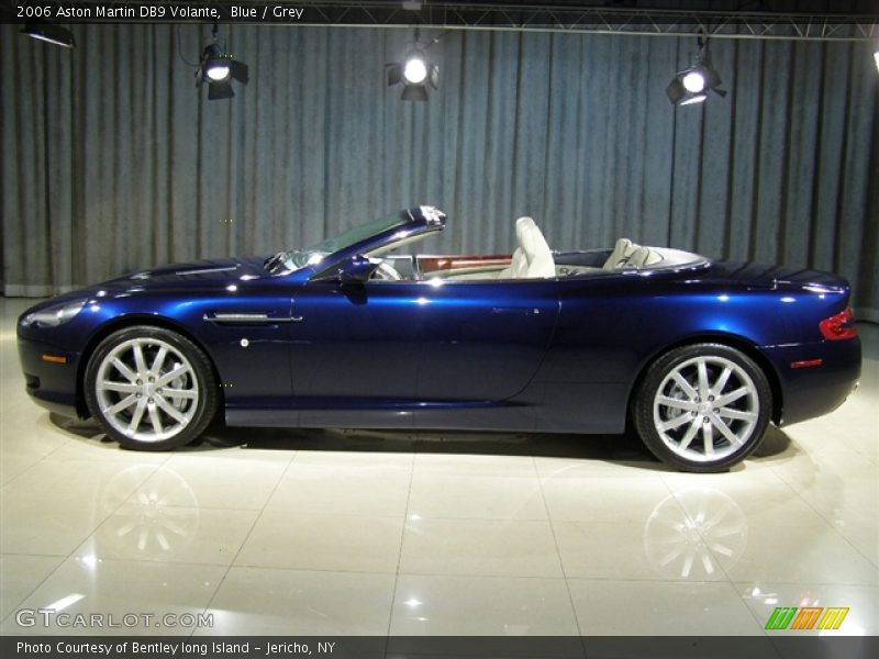 Blue / Grey 2006 Aston Martin DB9 Volante