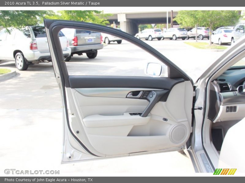 Palladium Silver Metallic / Taupe 2010 Acura TL 3.5