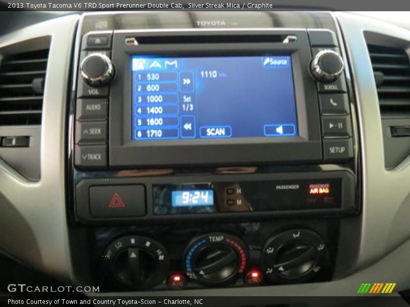 Controls of 2013 Tacoma V6 TRD Sport Prerunner Double Cab