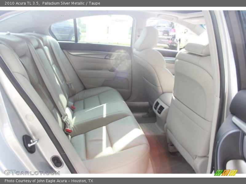 Palladium Silver Metallic / Taupe 2010 Acura TL 3.5