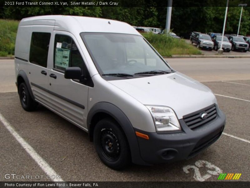 Silver Metallic / Dark Gray 2013 Ford Transit Connect XL Van