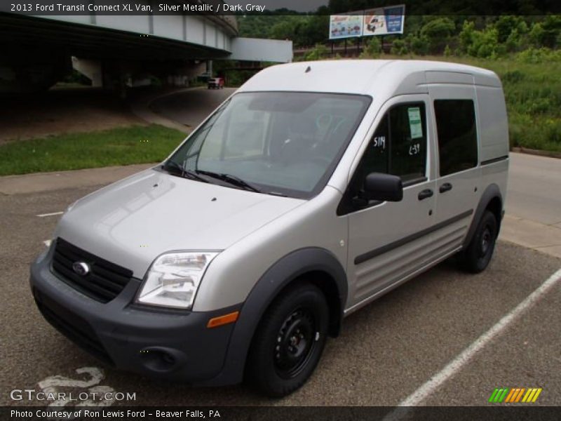 Silver Metallic / Dark Gray 2013 Ford Transit Connect XL Van