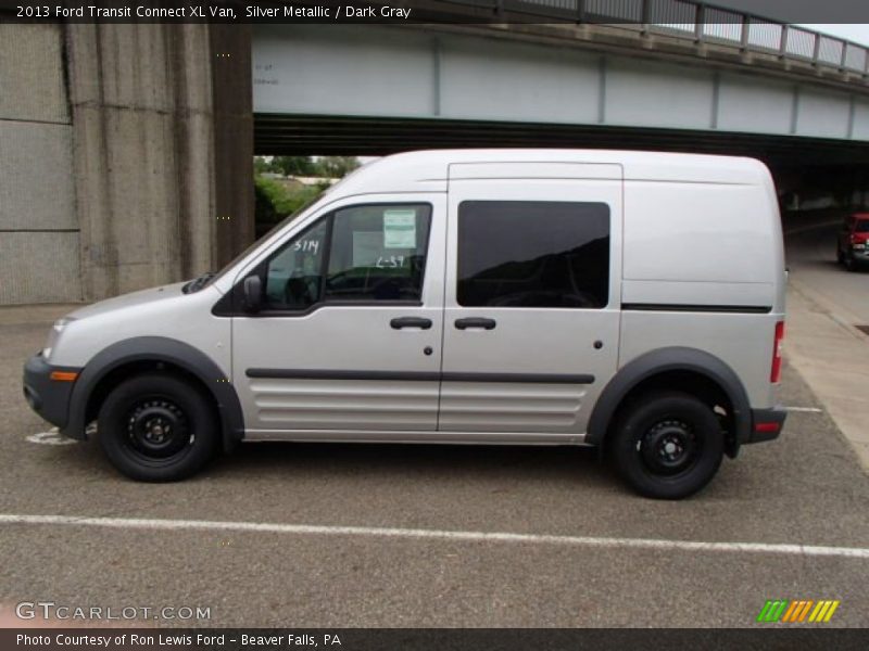Silver Metallic / Dark Gray 2013 Ford Transit Connect XL Van