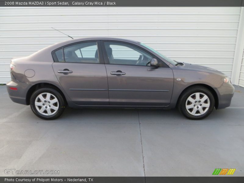 2008 MAZDA3 i Sport Sedan Galaxy Gray Mica