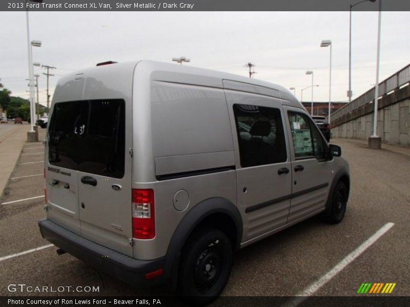 Silver Metallic / Dark Gray 2013 Ford Transit Connect XL Van