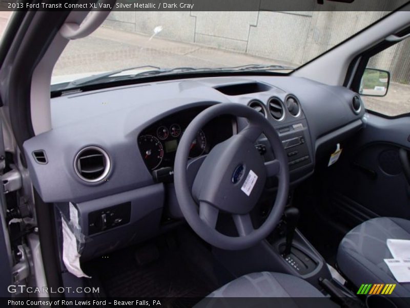 Silver Metallic / Dark Gray 2013 Ford Transit Connect XL Van