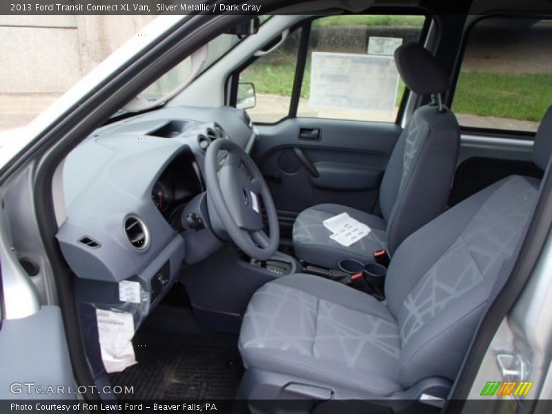 Silver Metallic / Dark Gray 2013 Ford Transit Connect XL Van