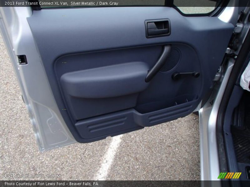 Silver Metallic / Dark Gray 2013 Ford Transit Connect XL Van