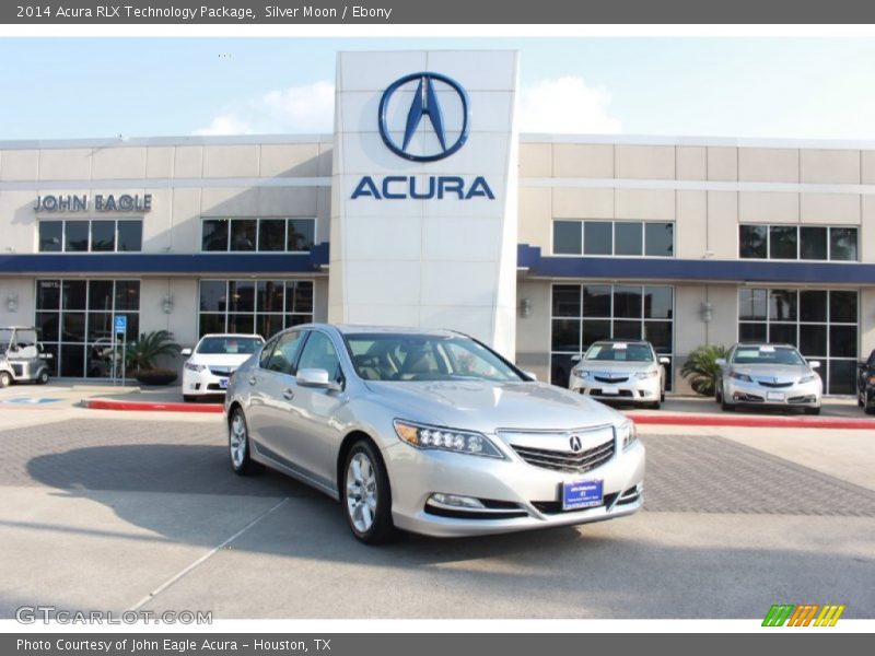 Silver Moon / Ebony 2014 Acura RLX Technology Package