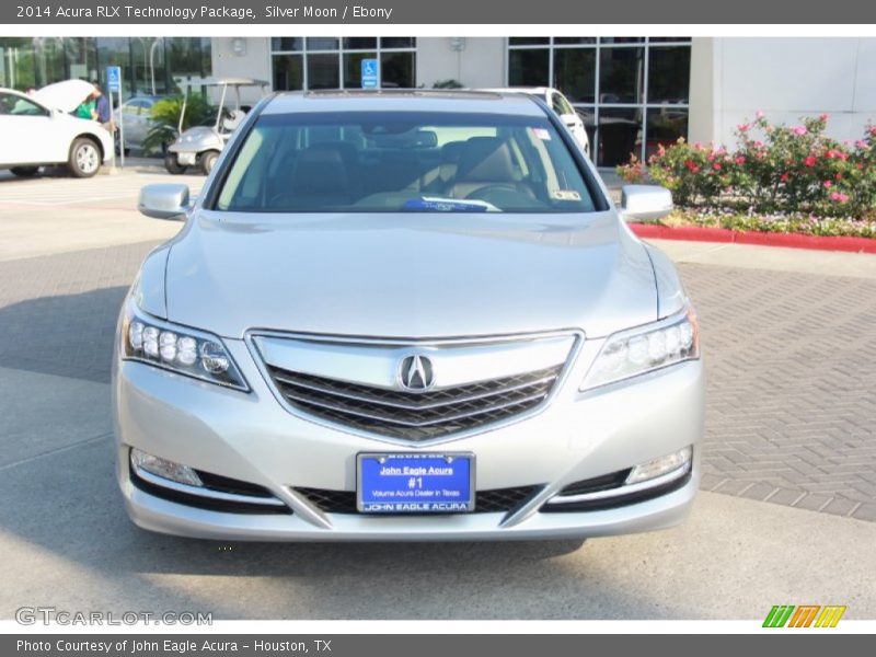 Silver Moon / Ebony 2014 Acura RLX Technology Package
