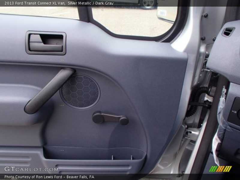 Silver Metallic / Dark Gray 2013 Ford Transit Connect XL Van