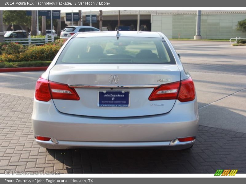 Silver Moon / Ebony 2014 Acura RLX Technology Package