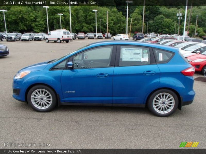  2013 C-Max Hybrid SE Blue Candy