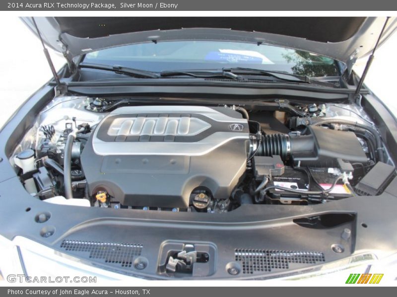 Silver Moon / Ebony 2014 Acura RLX Technology Package