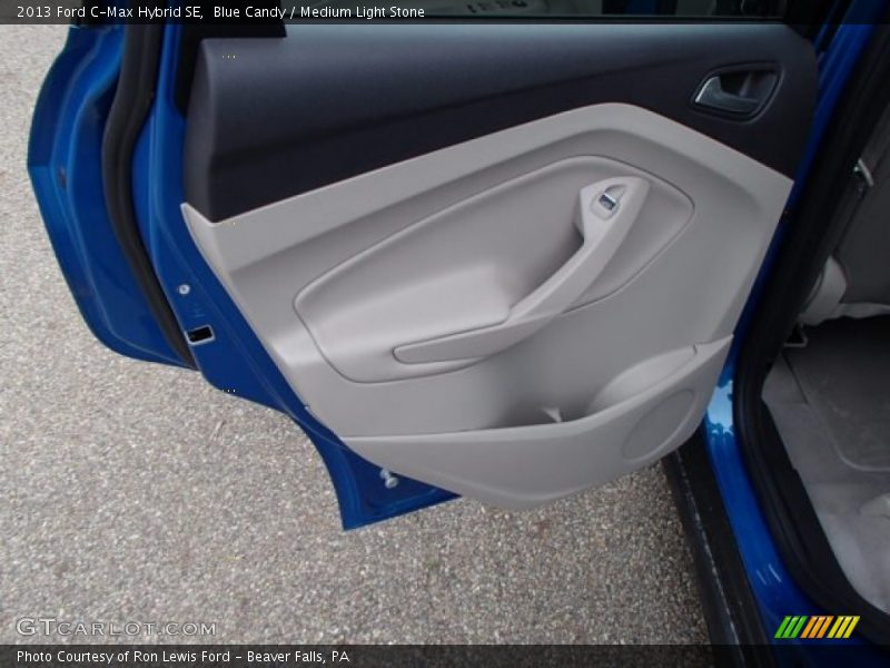 Blue Candy / Medium Light Stone 2013 Ford C-Max Hybrid SE