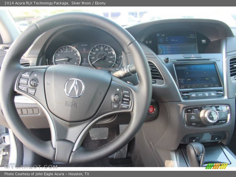Silver Moon / Ebony 2014 Acura RLX Technology Package