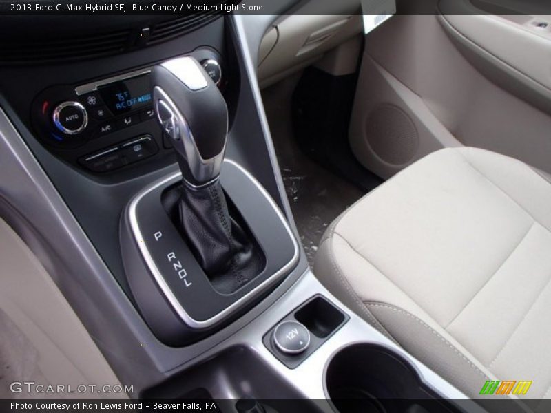 Blue Candy / Medium Light Stone 2013 Ford C-Max Hybrid SE