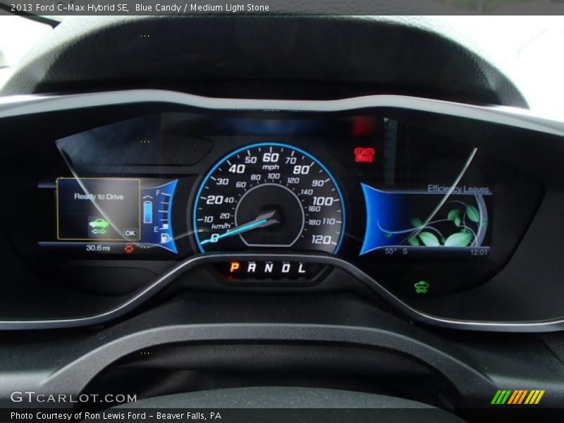  2013 C-Max Hybrid SE Hybrid SE Gauges
