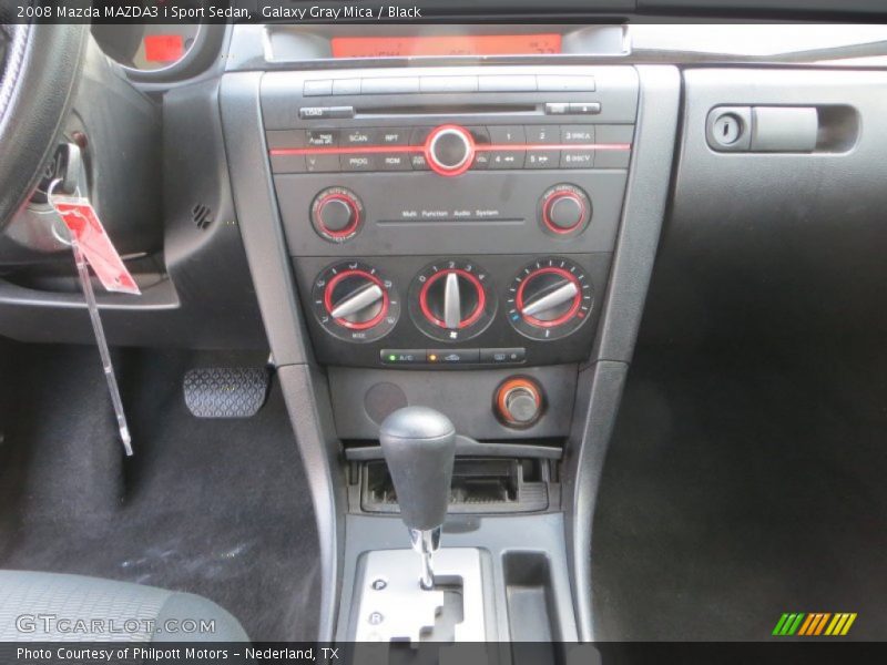 Controls of 2008 MAZDA3 i Sport Sedan