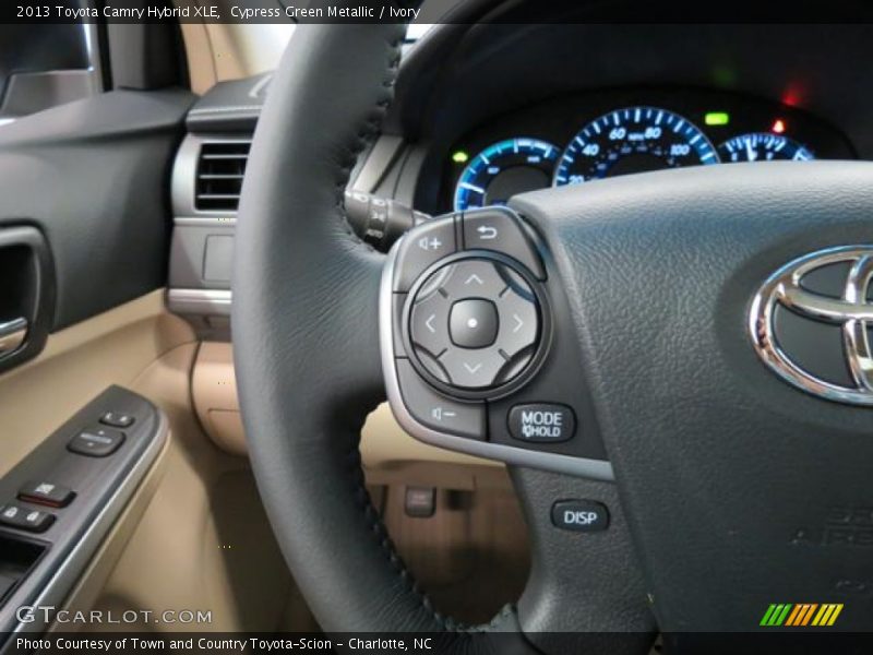 Controls of 2013 Camry Hybrid XLE