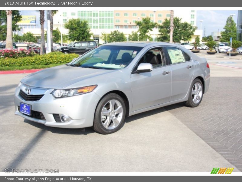 Silver Moon / Ebony 2013 Acura TSX Technology