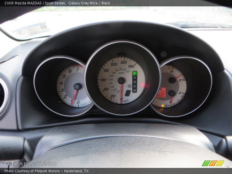  2008 MAZDA3 i Sport Sedan i Sport Sedan Gauges