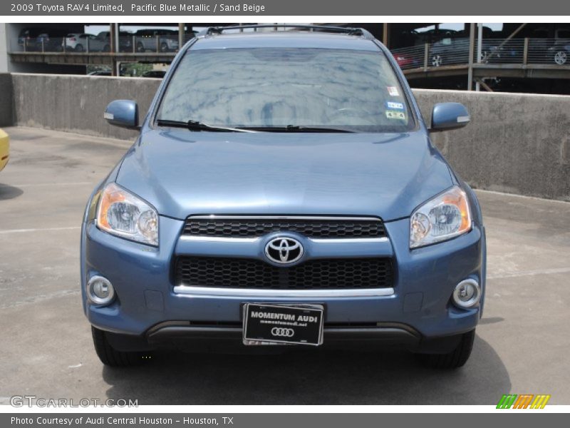 Pacific Blue Metallic / Sand Beige 2009 Toyota RAV4 Limited