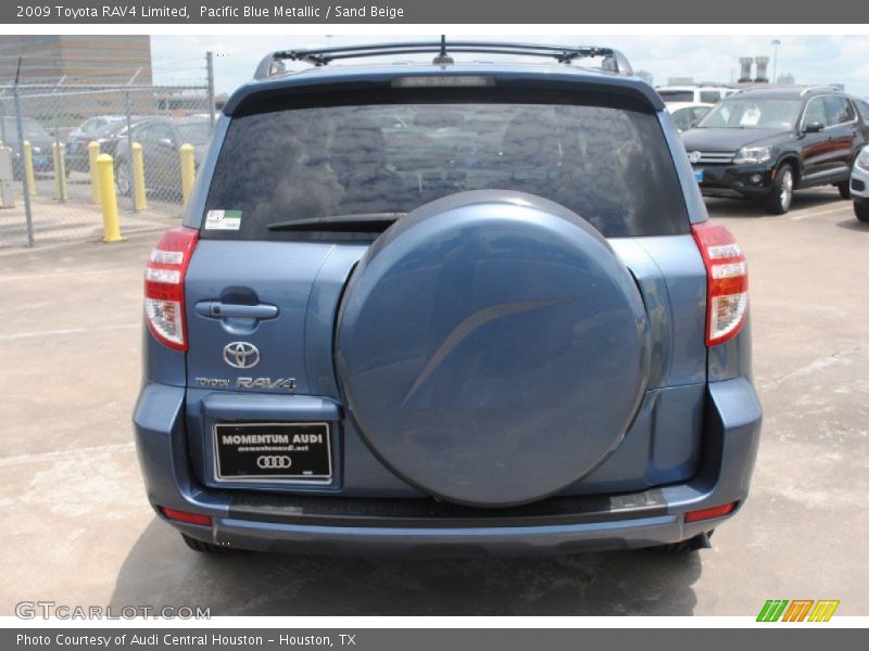 Pacific Blue Metallic / Sand Beige 2009 Toyota RAV4 Limited