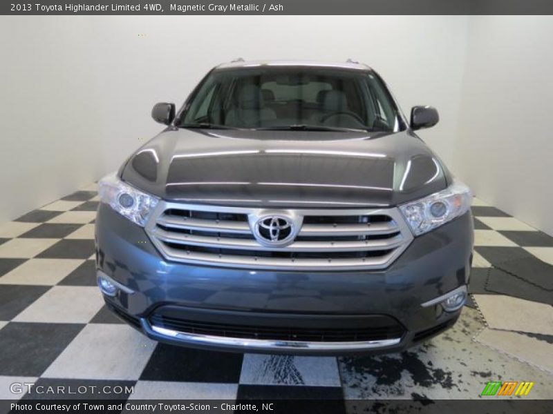 Magnetic Gray Metallic / Ash 2013 Toyota Highlander Limited 4WD