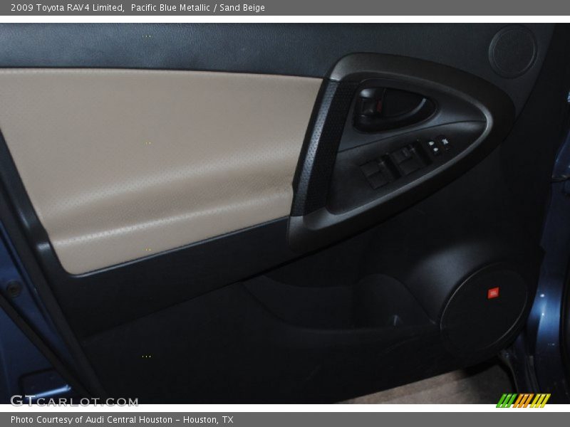 Pacific Blue Metallic / Sand Beige 2009 Toyota RAV4 Limited