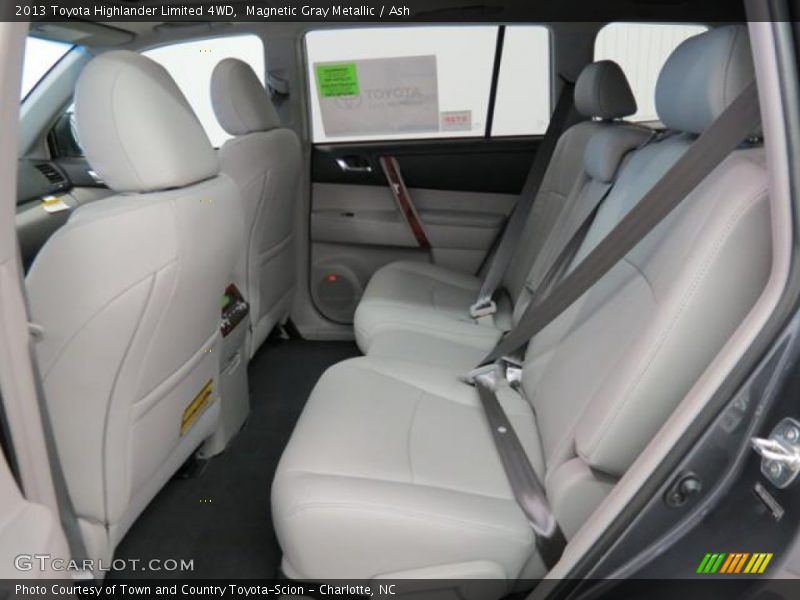 Magnetic Gray Metallic / Ash 2013 Toyota Highlander Limited 4WD