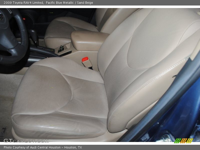 Pacific Blue Metallic / Sand Beige 2009 Toyota RAV4 Limited