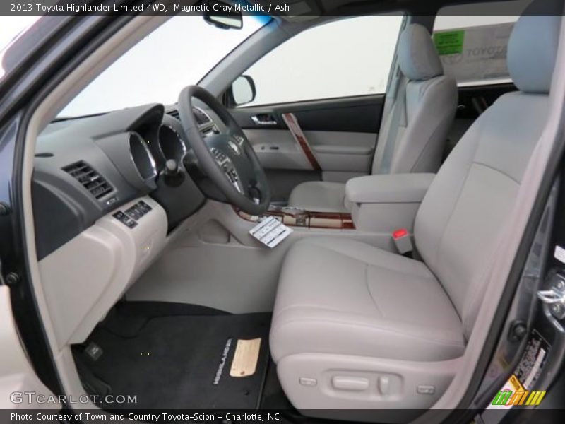  2013 Highlander Limited 4WD Ash Interior